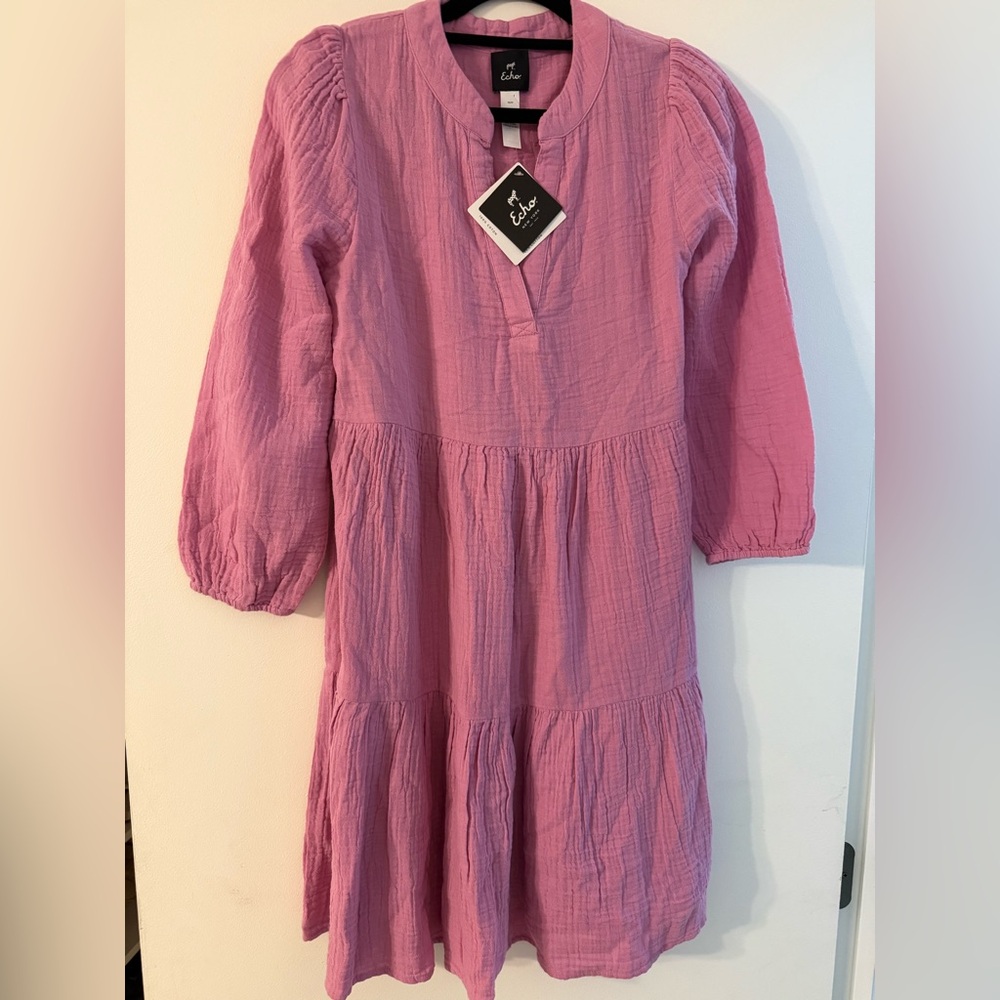Echo Kiki gauze dress